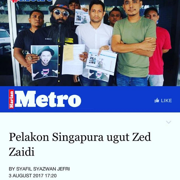 didakwa ugut zed zaidi kerana kes aliff aziz ini jawab nick mikhail 2