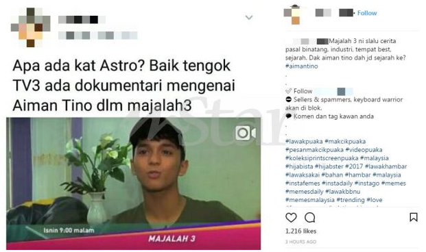 dokumentari aiman tino dikecam ini jawabnya 2