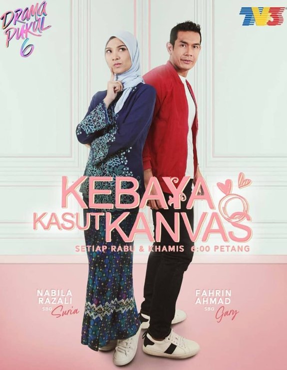 drama kebaya kasut kanvas