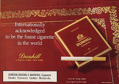 dunhill international