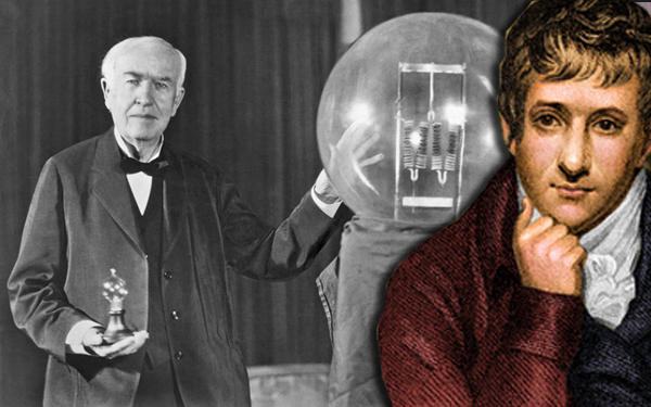 edison vs humphry davy