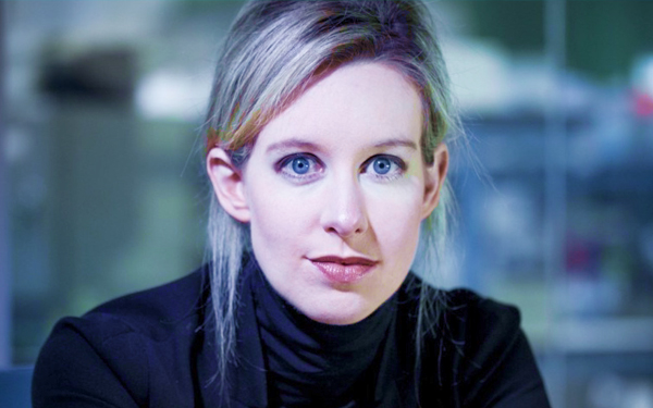 elizabeth holmes pengasas syarikat silivon valley