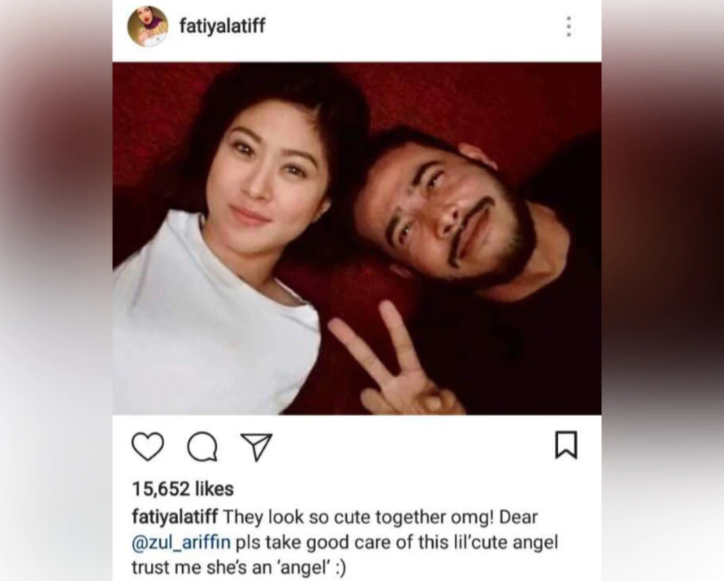 elizabeth tan pelik fathia latiff kongsi fotonya dengan zul ariffin 2