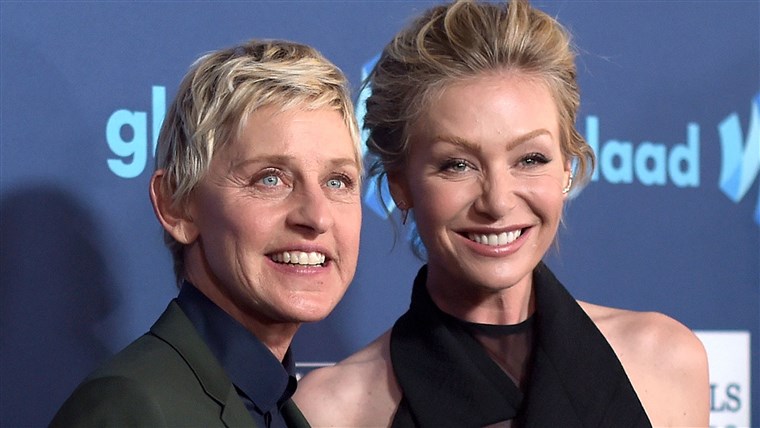 ellen degeneres portia de rossi pasangan lesbian