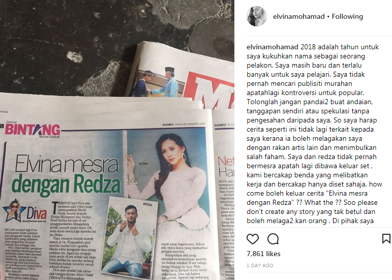 elvina mohamad dikatakan kacau hubungan cinta ayda jebat dan redza rosli 2