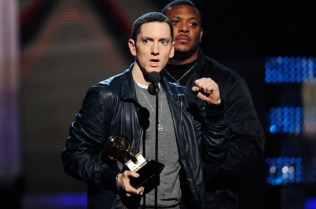 eminem tak hadir ke anugerah grammy yang mana beliau memenangi anugerah