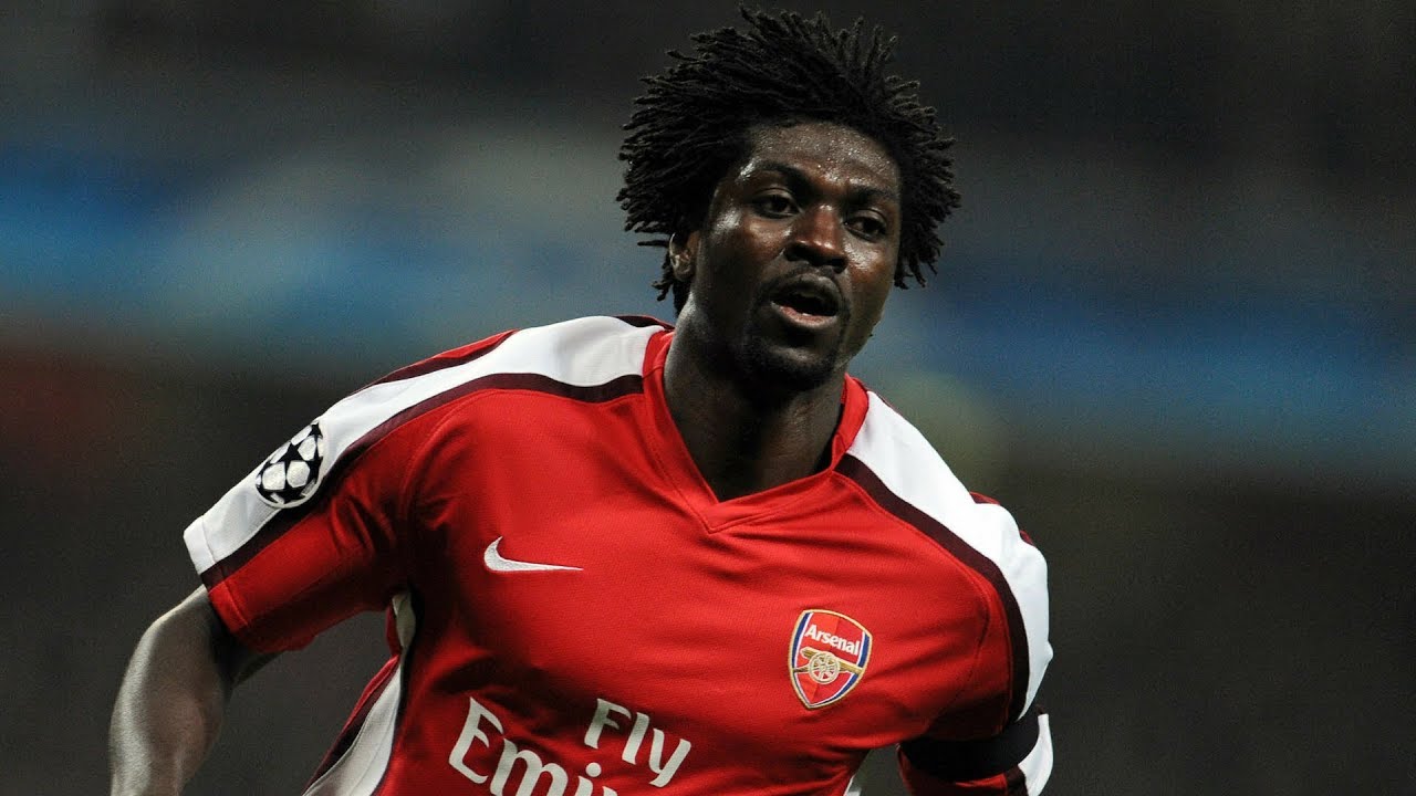 emmanuel adebayor bersama arsenal kerjaya hancur