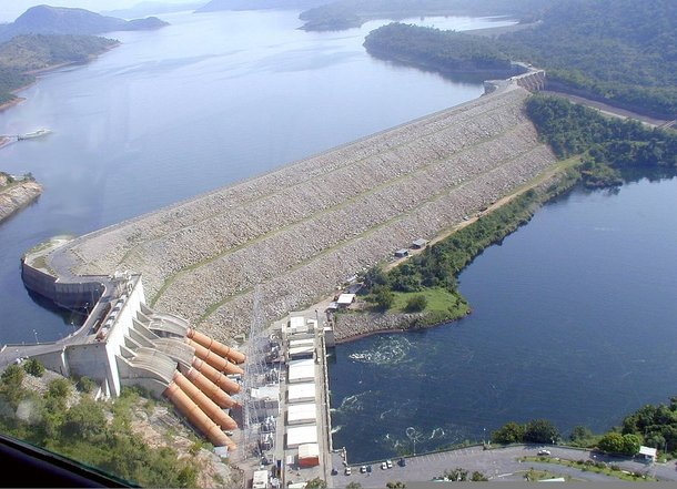 empangan akosombo empangan terbesar di dunia