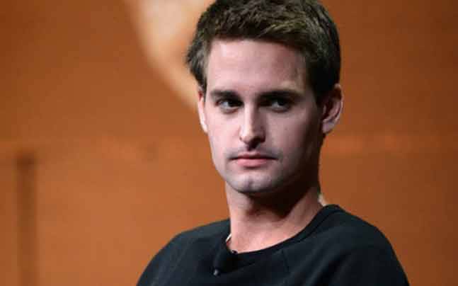 evan spiegel ceo menakutkan