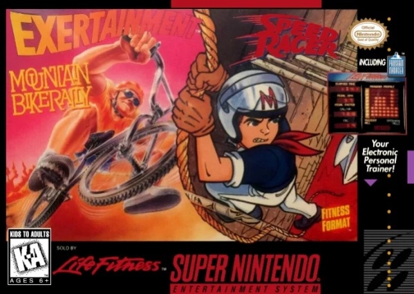 exertainment mountain bikerally speed racer