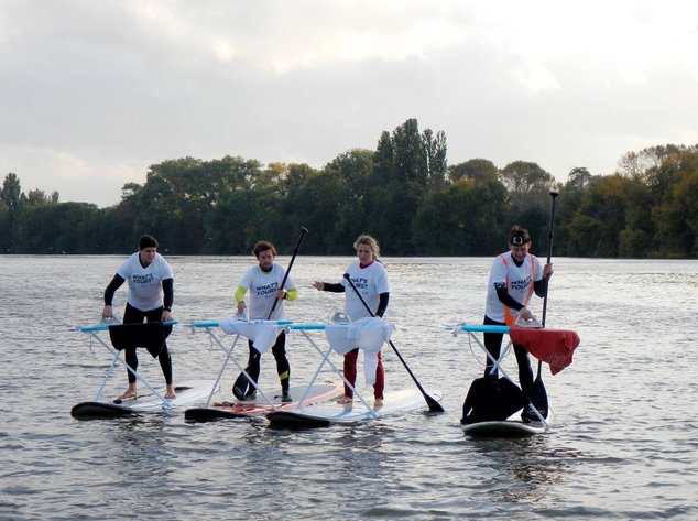 extreme ironing sukan ekstrem gosok baju