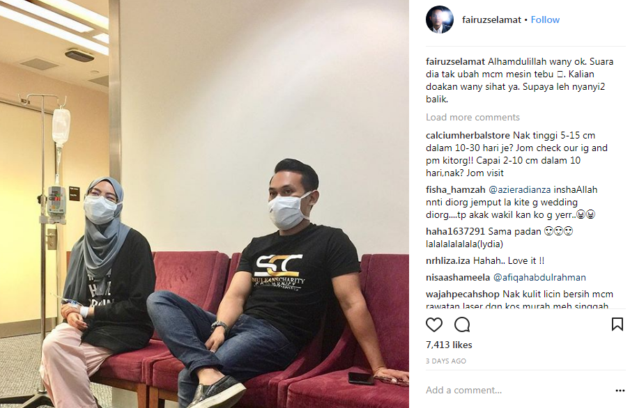 fairuz mohon maaf secara terbuka isu kapsyen wany hasrita 2