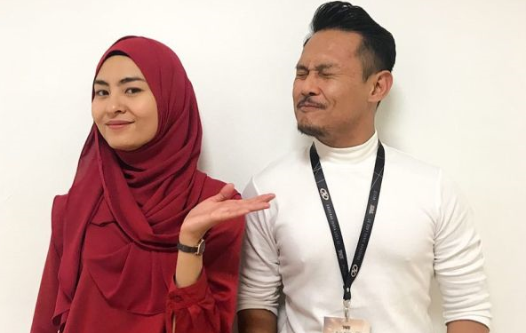 fairuz q face buka mulut hubungan dengan wany hasrita