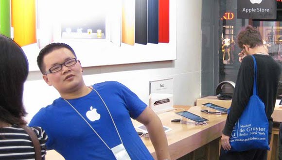 fake apple store china