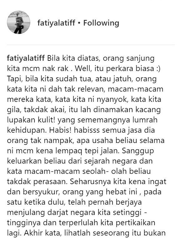 fathia latiff bersuara lantang isu politik ini respon tun mahathir 2