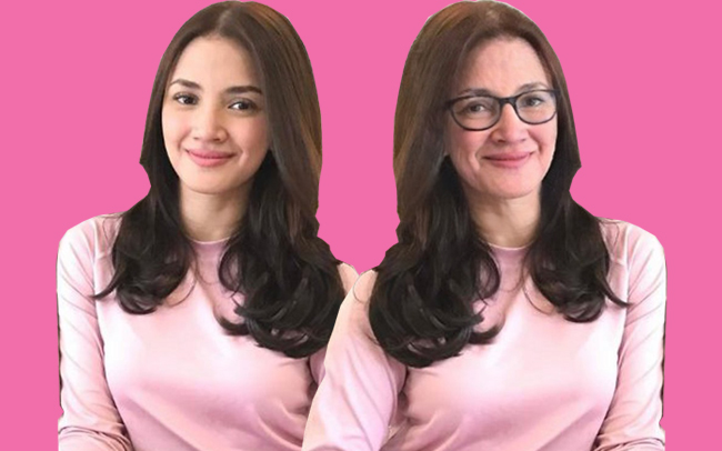 fazura faceapp muda dan tua dulu dulu