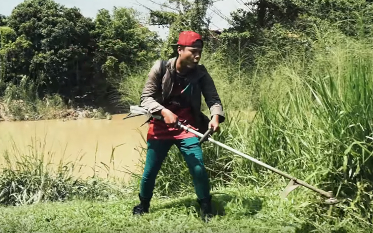 fazz ahmad mesin rumput kenapa rumput berbau wangi