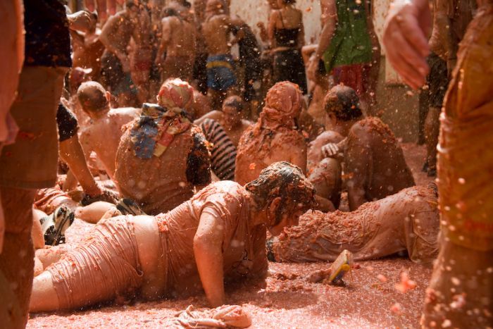 festival la tomatina sepanyol 841