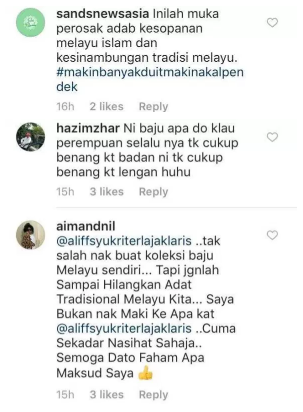 fesyen baju raya datuk aliff syukri dihentam ramai 4