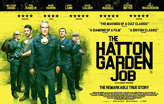 filem berdasarkan rompakan hatton garden