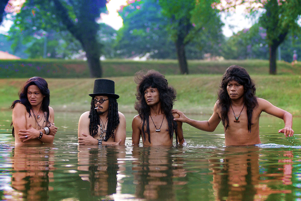 filem rock oo bro mandi tasik sungai