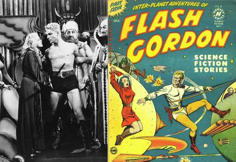 flash gordon adiwira pertama pakai seluar dalam luar