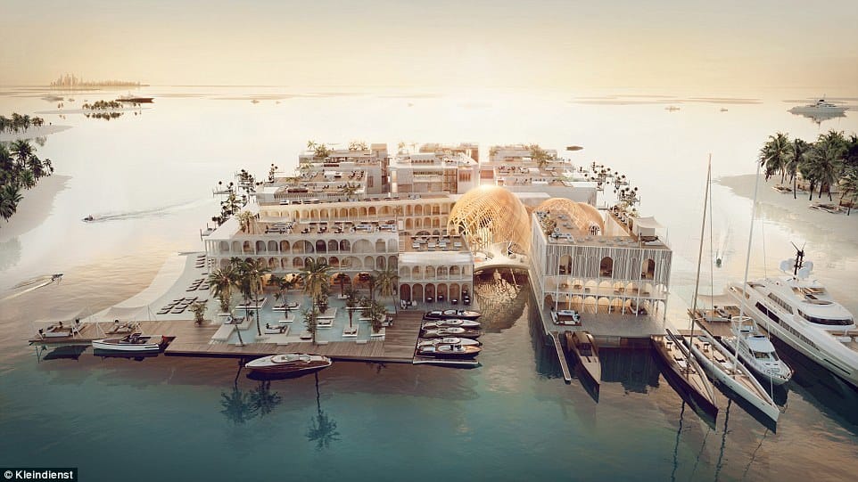 floating venice dubai