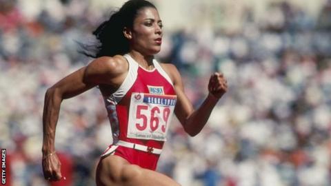 florence griffith joyner olimpik atlit