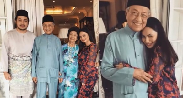 foto bersama tun m dikecam ini kenyataan izara aishah