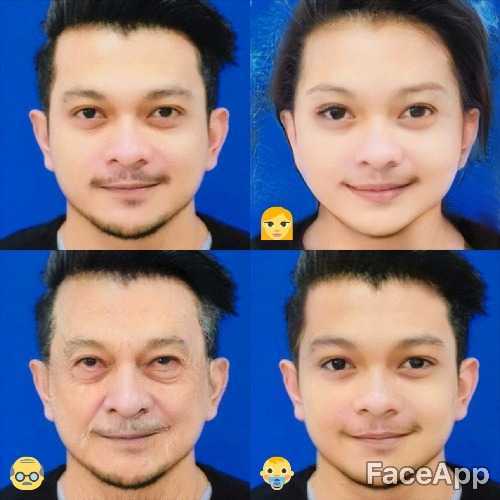 foto demam aplikasi faceapp melanda selebriti lelaki 13