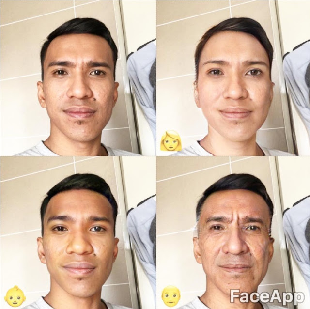 foto demam aplikasi faceapp melanda selebriti lelaki 4