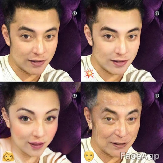 foto demam aplikasi faceapp melanda selebriti lelaki 6