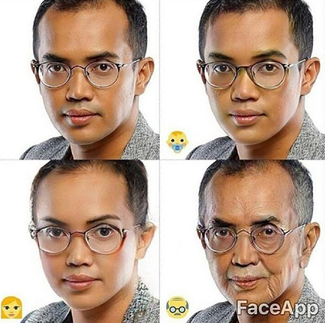 foto demam aplikasi faceapp melanda selebriti lelaki 9