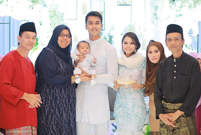 foto foto menarik majlis aqiqah ayden anak aliff aziz dan bella astillah 7