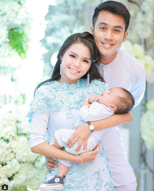 foto foto menarik majlis aqiqah ayden anak aliff aziz dan bella astillah 9