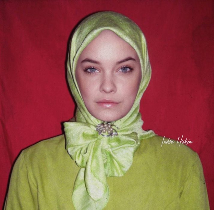 foto foto suntingan photoshop 10 artis hollywood berhijab cuit hati netizen 10