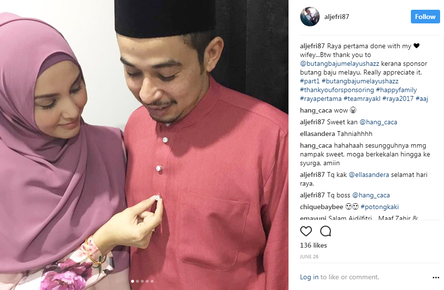 foto juruterbang muda kini bergelar suami fiza elite 2