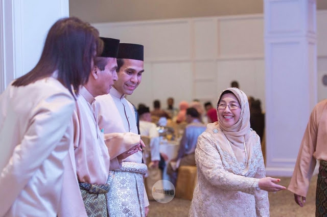 foto majlis resepsi sharnaaz ahmad dan isteri di penang 10