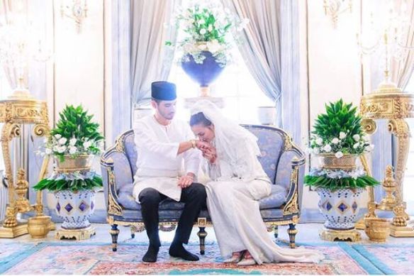 foto sekitar majlis akad nikah juliana evans dan tengku sharifuddin 3