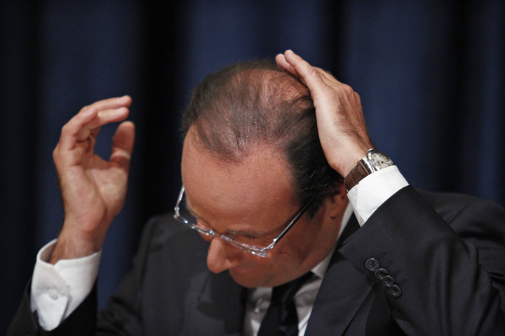 francois hollande pendandan rambut gaji banyak