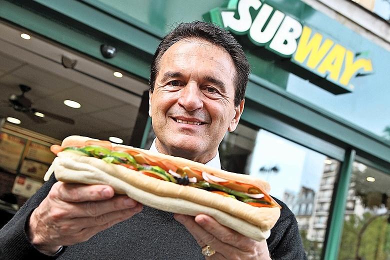 fred de luca subway