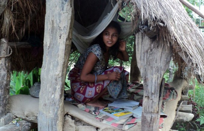 gadis nepal ketika datang haid