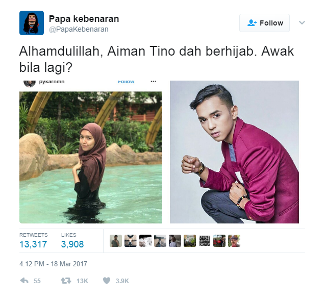 gadis seiras aiman tino 3