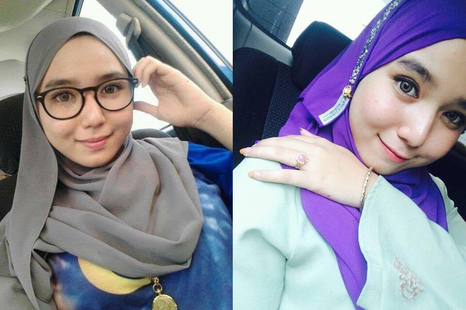 gadis tular kenyit mata tutup media sosial