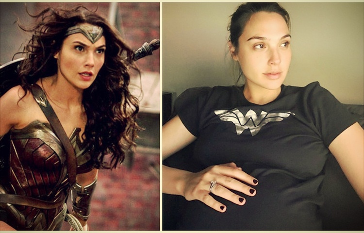 gal gadot mengandung hamil ketika melakukan penggambaran wonder woman justice league