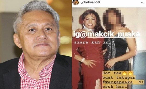 gambar berpakaian wanita tersebar ini respon chef wan 1