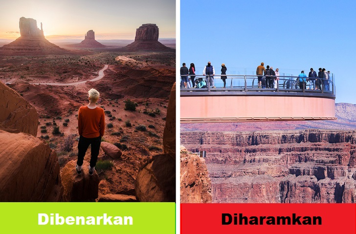 gambar grand canyon tidak dibenarkan diambil