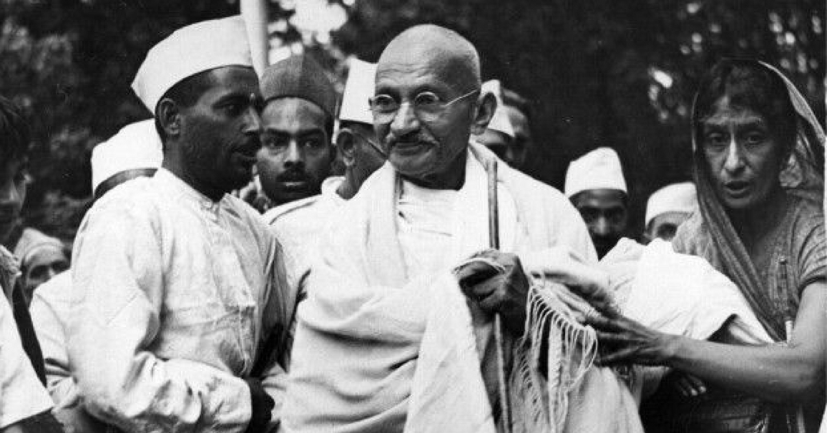 gandhi beri ucapan quit india merdeka