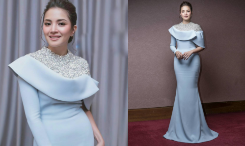 gaun fazura di abpbh30 raih perhatian seluruh dunia 658