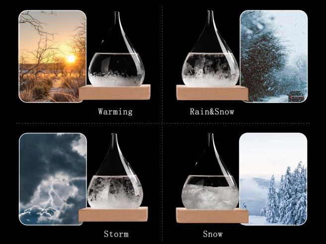 gelas ribut aka storm glass